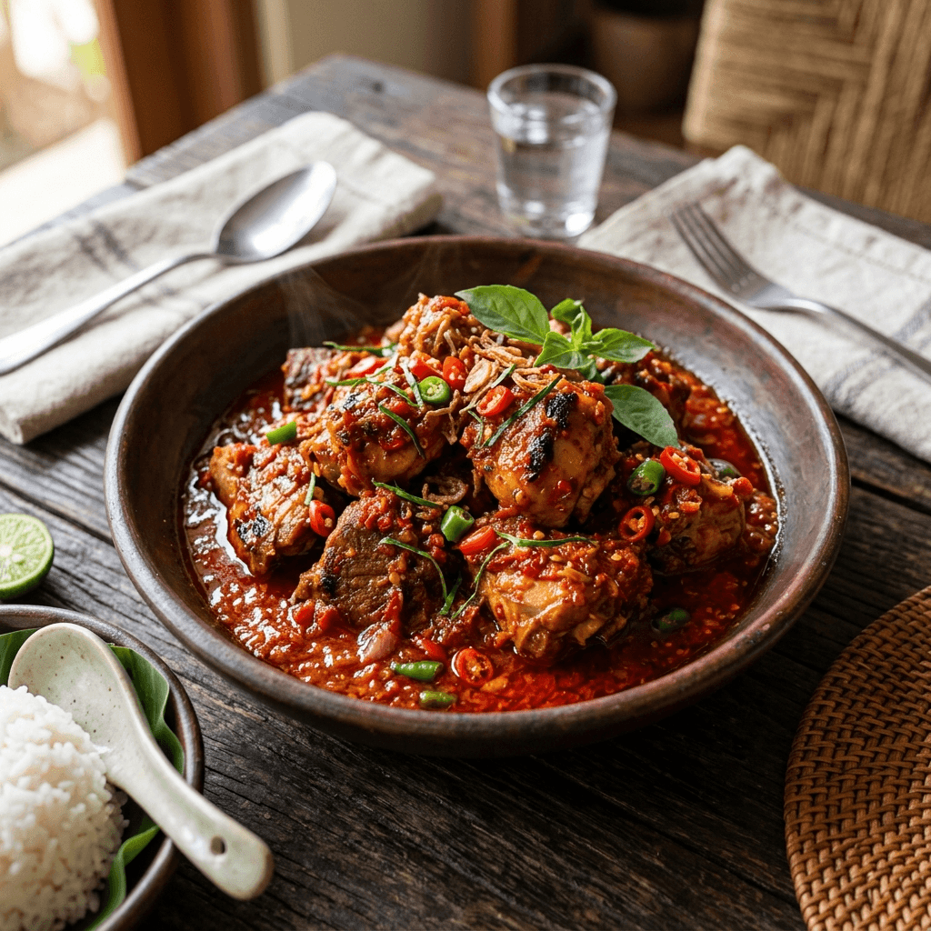 Ayam Kalkun Rica Rica